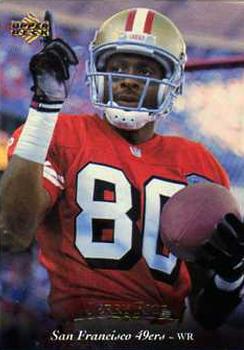 Jerry Rice San Francisco 49ers 1995 Upper Deck NFL #44